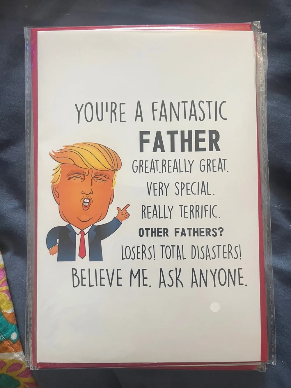 Funny Greetings Card for Dad